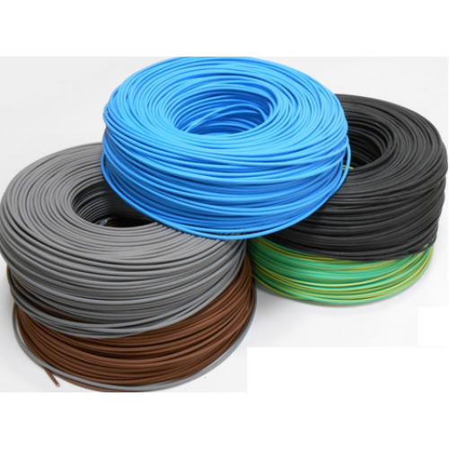Rollo Cable Eléctrico de 100 m | H07V-K | Sección 1 x 2,5 mm2 | Color azul