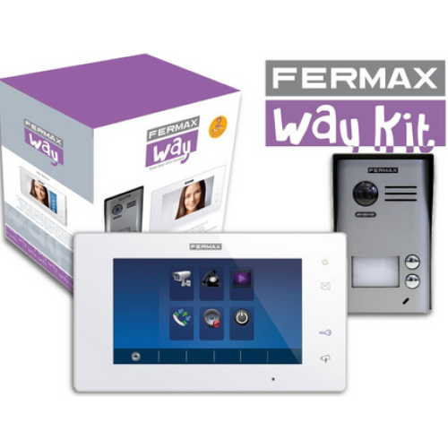 Fermax Way-Fi Kit de Videoportero 1 Línea 7 WiFi