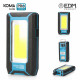 Linterna led cob 8w 500lm profesional. recargable con usb. con gancho + iman funcion power bank. incluye cable de carga