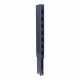 Prolongador poste gris 600x80x30mm basics
