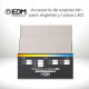 Expositor cartón iluminación adaptable a modulo edm