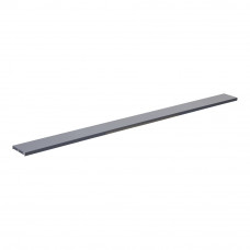 Tapa central gris expositor 1330x95x16mm basics