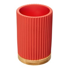 *ult.unidades* vaso baño rojo colección 'colors'