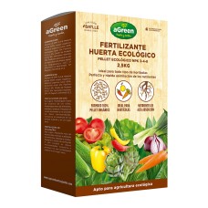 Fertilizante huerta pellet eco 2,5kg agreen