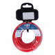 Cable cordon tubulaire 2x0,75mm c62 rojo 5m