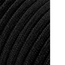 Cable cordon tubulaire  2x0,75mm c41 negro 25mts euro/mts