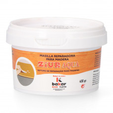 Masilla reparadora para madera 400 gr color roble