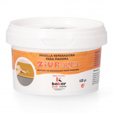 Masilla reparadora para madera 400 gr color blanco