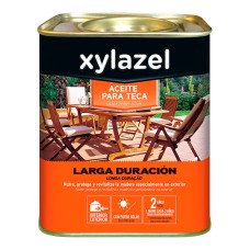 Xylazel aceite para teca larga duracion color nogal 0.750l 5396296