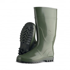 Bota de agua caña alta color verde oliva talla 37