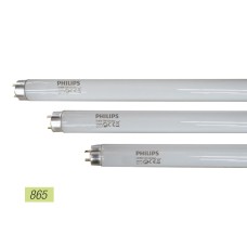 Tubo fluorescente 36w trifosforo 6500k modelo: t8 luz fria. philips
