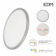 *ult.unidades* s.of. downlight led marco cromo mate 20w tipo de luz regulable. ø23x1,6cm edm