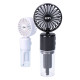 Mini ventilador con spray, recargable abs, tres velocidades, colores surtidos