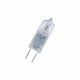 Bombilla halogena bi-pin g4 20 w 375 lm 2800k 12 v luz cálida 33 x 10 mm