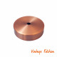 *ult.unidades* floron metalico color bronce (ø9,85cm) kit de montaje incluido edm