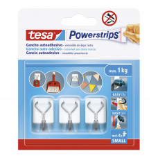 Gancho autoadhesivo powerstrips s, blanco