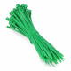 Brida nylon gbn 2,5x100mm verde 100unid. fischer