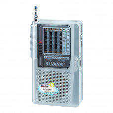 Radio portatil 9 bandas sl-220 11 x 6,3 x 2,8 cm