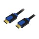 Cable hdmi 2.0 alta velocidad con ethernet hq 4k 2m