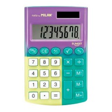 Blister calculadora pocket sunset 8 digitos milan