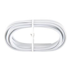 Cable plastificado blanco (gusanillo) 3m portavisillo pv025 cintacor - storplanet