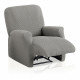 Funda bali gris muliti-elástica para sofa relax completo 1 plaza belmarti