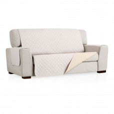 Cubre sofa reversible marfil 3 plazas belmarti