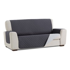 Cubre sofa reversible gris/gris claro 2 plazas plus belmarti