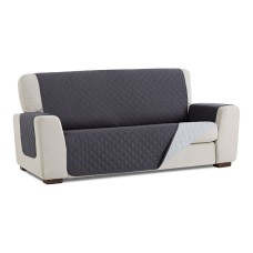 Cubre sofa reversible gris/gris claro 3 plazas plus belmarti