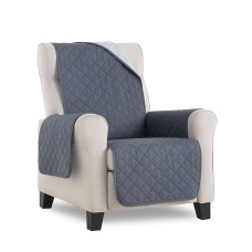 Cubre sofa reversible gris/gris claro 1 plaza belmarti