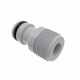 Conector roscado macho ideal 1/2