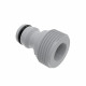 Conector roscado macho ideal 3/4