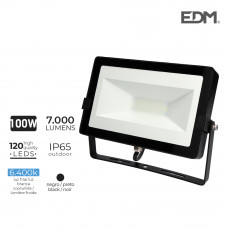 *ult.unidades* foco proyector led 100w 7000lm 6400k luz fria 34,8x21,8x4,34cm edm