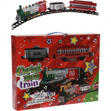 Tren de navidad, con luces y sonido. basics