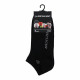 Pack 3 pares de calcetines tobilleros negros dunlop tallas surtidas