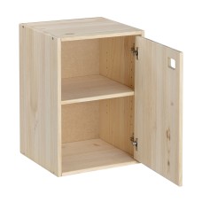 Mueble dinamic 1 puerta modulo vertical pino macizo 37,3x33x53,5cm astigarraga