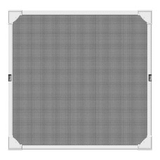 Mosquitera con marco magnetico blanco 120x120cm