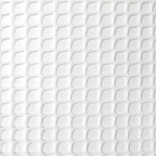 Rollo de malla ligera cadrinet color blanco 1x25m cuadro: 4,5x4,5mm faura