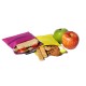 Porta snacks reutilizable snack'n'go lila-amarillo 16x16cm