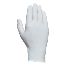 Caja 100 guantes desechables látex con polvo talla 10 juba