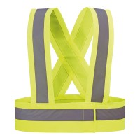 Tirantes de alta visibilidad color amarillo fluor hvt talla m juba