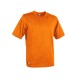 Camiseta zanzibar naranja talla s cofra
