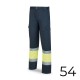 Pantalon poliester/algodón bicolor alta visibilidad azul/amarillo talla 54 388pfxyfa/54 marca