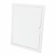 Tapa de registro rectangular empotrable abs 20x25cm blanca