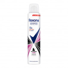 Desodorante rexona spray 200ml invisible pure