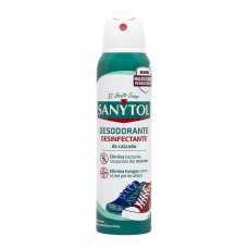 Desodorante desinfectante especial calzado sanytol spray 150ml.