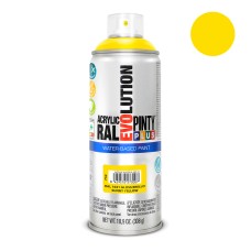 Pintura en spray pintyplus evolution water-based 520cc ral 1021 amarillo colza