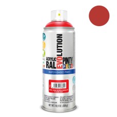 Pintura en spray pintyplus evolution water-based 520cc ral 3000 rojo vivo