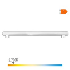 Linestra led 2 casquillos s14s 9w 810lm 2700k luz calida 500x30x47mm edm