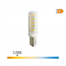 Bombilla tubular led e14 6,5w 800lm 3.200k luz cálida. edm